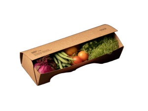 Vegetable Packaging Hand Vinyl Car Decal Sticker – Waterproof & UV-Resistant 6.1866666666666665"