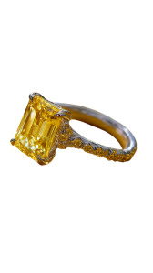 Ethereal Elegant Ring Vinyl Car Decal Sticker – Waterproof & UV-Resistant 9.706666666666667"