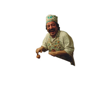 Dancing Kebab Chef Vinyl Car Decal Sticker – Waterproof & UV-Resistant 3.4133333333333336"