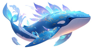 Mythical Orca Dragon Vinyl Car Decal Sticker – Waterproof & UV-Resistant 2.72"