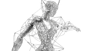 Wireframe Robot Vinyl Car Decal Sticker – Waterproof & UV-Resistant 5.4 Wireframe Robot Vinyl Car Decal Sticker – Waterproof & UV-Resistant 5.4