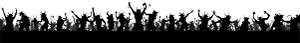 Cheering Demons Silhouette Vinyl Car Decal Sticker – Waterproof & UV-Resistant 2.773333333333333