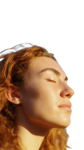 Dreamy Sunlit Portrait Vinyl Car Decal Sticker – Waterproof & UV-Resistant 9.706666666666667" Dreamy Sunlit Portrait Vinyl Car Decal Sticker – Waterproof & UV-Resistant 9.706666666666667"