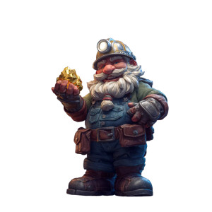 Gnome Miner Vinyl Car Decal Sticker – Waterproof & UV-Resistant 6.826666666666667" Gnome Miner Vinyl Car Decal Sticker – Waterproof & UV-Resistant 6.826666666666667"