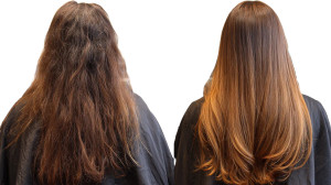 Hair Treatment Transformation V2 Vinyl Car Decal Sticker – Waterproof & UV-Resistant 2.72"