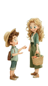 Cute Market Scene Vinyl Car Decal Sticker – Waterproof & UV-Resistant 9.706666666666667"