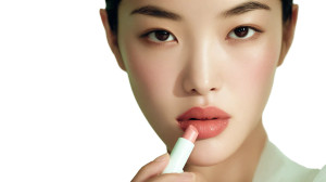 Asian Beauty Ad Vinyl Car Decal Sticker – Waterproof & UV-Resistant 2.72"