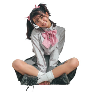 Smiling Schoolgirl V8 Vinyl Car Decal Sticker – Waterproof & UV-Resistant 3.4133333333333336" Smiling Schoolgirl V8 Vinyl Car Decal Sticker – Waterproof & UV-Resistant 3.4133333333333336"
