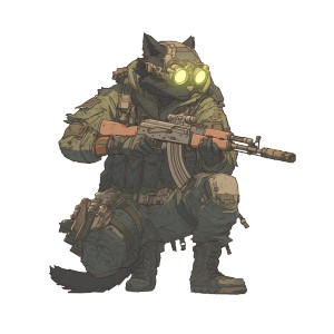 Tactical Cat Swat Vinyl Car Decal Sticker – Waterproof & UV-Resistant 6.826666666666667" Tactical Cat Swat Vinyl Car Decal Sticker – Waterproof & UV-Resistant 6.826666666666667"