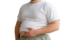 Overweight Korean Man Vinyl Car Decal Sticker – Waterproof & UV-Resistant 5.4