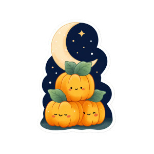 Cute Pumpkin Sticker Vinyl Car Decal Sticker – Waterproof & UV-Resistant 3.4133333333333336" Cute Pumpkin Sticker Vinyl Car Decal Sticker – Waterproof & UV-Resistant 3.4133333333333336"