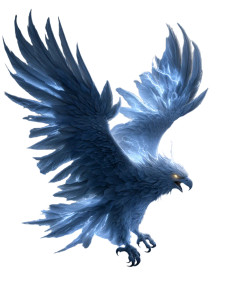 Storm Spirit Bird Vinyl Car Decal Sticker – Waterproof & UV-Resistant 4.1066666666666665"