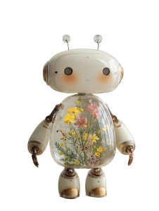 Floral Robot V3 Vinyl Car Decal Sticker – Waterproof & UV-Resistant 8.213333333333333" Floral Robot V3 Vinyl Car Decal Sticker – Waterproof & UV-Resistant 8.213333333333333"