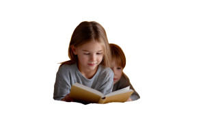 Sibling Storytime Vinyl Car Decal Sticker – Waterproof & UV-Resistant 5.4
