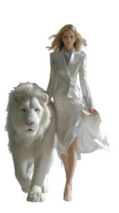 Fashion Model With Lion Vinyl Car Decal Sticker – Waterproof & UV-Resistant 9.706666666666667" Fashion Model With Lion Vinyl Car Decal Sticker – Waterproof & UV-Resistant 9.706666666666667"