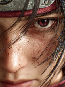 Itachi Uchiha Portrait V5 Vinyl Car Decal Sticker – Waterproof & UV-Resistant 8.213333333333333"