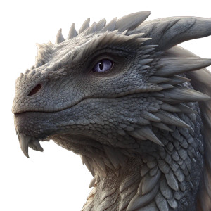 Silver Dragon V6 Vinyl Car Decal Sticker – Waterproof & UV-Resistant 6.826666666666667"