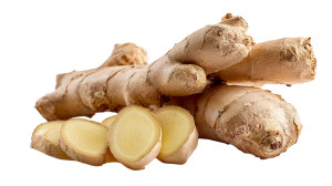 Ginger Root Profile Vinyl Car Decal Sticker – Waterproof & UV-Resistant 2.72"