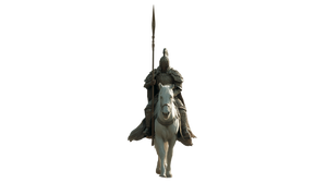 Ancient Chinese Cavalry V2 Vinyl Car Decal Sticker – Waterproof & UV-Resistant 2.72"