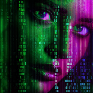 Neon Binary Woman V2 Vinyl Car Decal Sticker – Waterproof & UV-Resistant 6.826666666666667" Neon Binary Woman V2 Vinyl Car Decal Sticker – Waterproof & UV-Resistant 6.826666666666667"