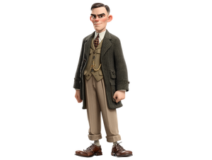 Alan Turing Pixar Vinyl Car Decal Sticker – Waterproof & UV-Resistant 6.1866666666666665"