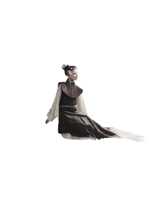 Futuristic Garden Muse Vinyl Car Decal Sticker – Waterproof & UV-Resistant 8.213333333333333"