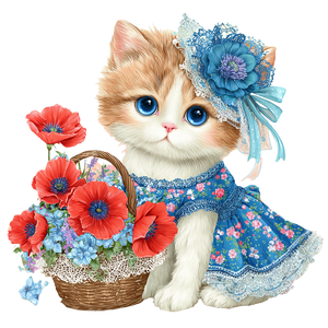 Adorable Dressed Kitten Vinyl Car Decal Sticker – Waterproof & UV-Resistant 3.4133333333333336" Adorable Dressed Kitten Vinyl Car Decal Sticker – Waterproof & UV-Resistant 3.4133333333333336"