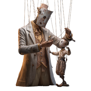 Faceless Marionetist Vinyl Car Decal Sticker – Waterproof & UV-Resistant 6.826666666666667" Faceless Marionetist Vinyl Car Decal Sticker – Waterproof & UV-Resistant 6.826666666666667"