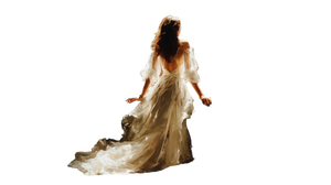 Ethereal Bride Portrait Vinyl Car Decal Sticker – Waterproof & UV-Resistant 2.72" Ethereal Bride Portrait Vinyl Car Decal Sticker – Waterproof & UV-Resistant 2.72"