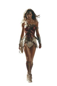 Wonder Woman Portrait V4 Vinyl Car Decal Sticker – Waterproof & UV-Resistant 4.4