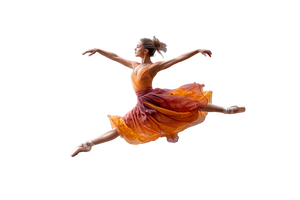 Vibrant Ballerina Leap Vinyl Car Decal Sticker – Waterproof & UV-Resistant 5.97333333333333