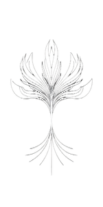 Abstract Phoenix Rising Vinyl Car Decal Sticker – Waterproof & UV-Resistant 10.2