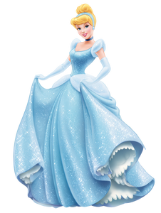 Disney Princess Cinderella V2 Vinyl Car Decal Sticker – Waterproof & UV-Resistant 8.213333333333333"