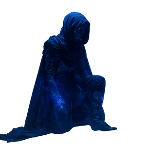 Mystical Masked Figure Vinyl Car Decal Sticker – Waterproof & UV-Resistant 6.826666666666667"
