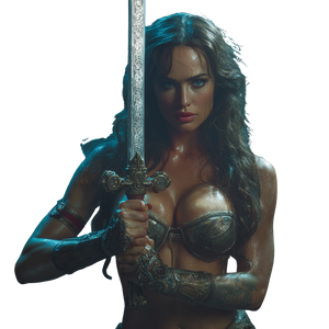Megan Fox Sword Vinyl Car Decal Sticker – Waterproof & UV-Resistant 3.4133333333333336" Megan Fox Sword Vinyl Car Decal Sticker – Waterproof & UV-Resistant 3.4133333333333336"