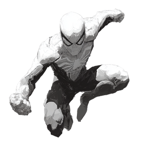 White Spiderman Vinyl Car Decal Sticker – Waterproof & UV-Resistant 3.4133333333333336"