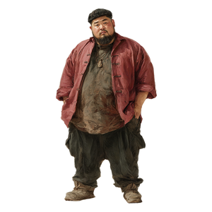 Xinjiang Kind Man Vinyl Car Decal Sticker – Waterproof & UV-Resistant 3.4133333333333336"