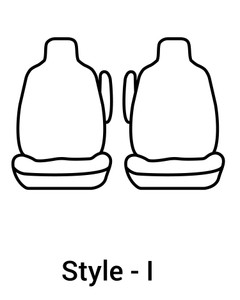 Ultimate Protection Seat Covers for 2016-2023 GMC & Chevrolet Models | Custom Fit, Heavy-Duty Polycotton, Gray - Set of 2