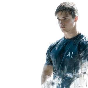 Ai Enthusiast Portrait Vinyl Car Decal Sticker – Waterproof & UV-Resistant 3.4133333333333336" Ai Enthusiast Portrait Vinyl Car Decal Sticker – Waterproof & UV-Resistant 3.4133333333333336"