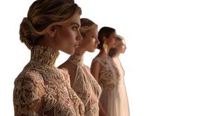Elegant Fashion Models V4 Vinyl Car Decal Sticker – Waterproof & UV-Resistant 5.4