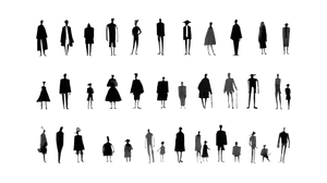 Silhouette Family Vinyl Car Decal Sticker – Waterproof & UV-Resistant 5.4