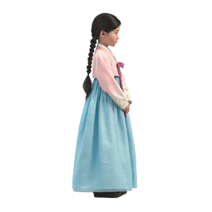 Korean Girl Hanbok V4 Vinyl Car Decal Sticker – Waterproof & UV-Resistant 3.4133333333333336"
