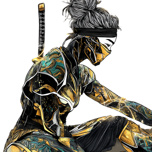 Cyborg Samurai V7 Vinyl Car Decal Sticker – Waterproof & UV-Resistant 3.4133333333333336" Cyborg Samurai V7 Vinyl Car Decal Sticker – Waterproof & UV-Resistant 3.4133333333333336"