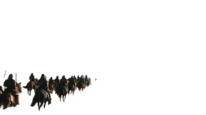 Medieval Army March Vinyl Car Decal Sticker – Waterproof & UV-Resistant 2.72"