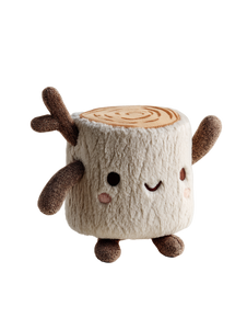 Tree Stump Plush Vinyl Car Decal Sticker – Waterproof & UV-Resistant 4.1066666666666665"