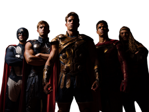 Rugged Superheroes Vinyl Car Decal Sticker – Waterproof & UV-Resistant 6.1866666666666665"