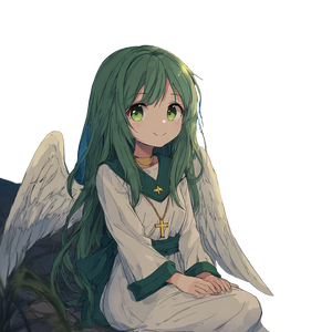 Sleeping Angel Girl Vinyl Car Decal Sticker – Waterproof & UV-Resistant 3.4133333333333336"