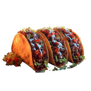 Plate Of Tacos Vinyl Car Decal Sticker – Waterproof & UV-Resistant 6.826666666666667"