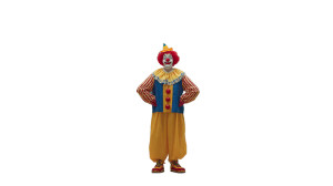 Friendly Clown Balloons Vinyl Car Decal Sticker – Waterproof & UV-Resistant 5.4