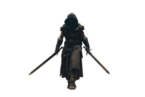 Ancient Evil Warrior Vinyl Car Decal Sticker – Waterproof & UV-Resistant 2.986666666666667"